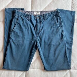 Billabong Cotton Blue Chinos Men’s 32